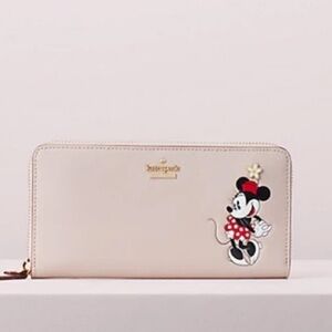 NWT! KATE SPADE New York Disney Minnie wallet